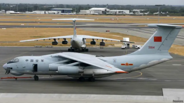  中国空军飞机星期二也未起飞（25/03/2014）