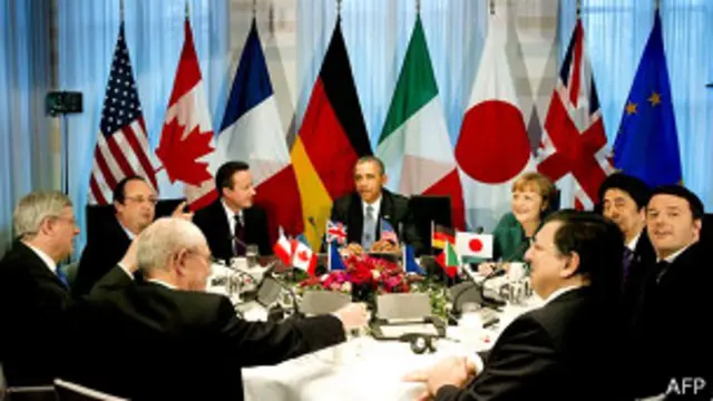 د اووه سترو صنعتي هېوادونو مشران به په خپلو راتلونکو سر مشریزو او غونډو کې پر دې غور کوي چې پر روسیې څه نور بندیزونه لګول کېدای شي.