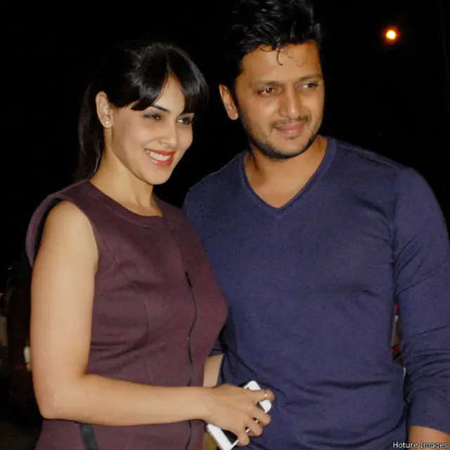  रीतेश देशमुख और उनकी पत्नी जेनेलिया डिसूज़ा