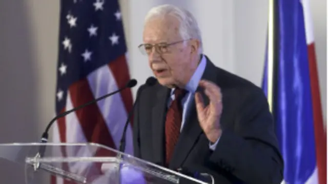 جمی کارٹر کی انسانی خدمات کی باعث کئی امریکی اور عالمی رہنما ان سے رابطے میں رہتے تھے