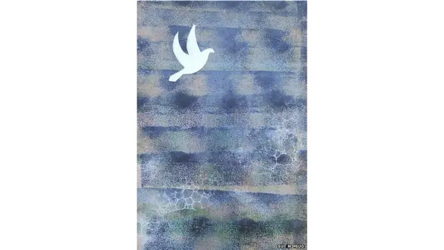 مالٹا کے تعلق رکھنے والی فنکارہ سُو مِفسڈ ایک ایسا فن پارہ تخلیق کرنا چاہتی تھیں جسے سمجھنے میں کوئی مشکل نہ ہو۔’ ہم آزادی کو ہمیشہ پرندوں کی اڑان سے تشبیہ دیتے ہیں۔اڑتے پرندوں کا وقار اور ان کی خوبصورتی کو دیکھ کر لگتا ہے کہ ہم انسان کتنے لاچار و مجبور ہیں۔‘ 