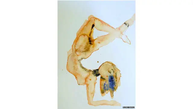 الینی پاولی نے یہ فن پارہ لندن میں تخلیق کیا۔ وہ کہتی ہیں کہ اس تصویر میں انھوں نے انسان کی سوچ کے ارتقاع کو ’آزادی‘ کے طور پر دکھانے کی کوشش کی ہے۔