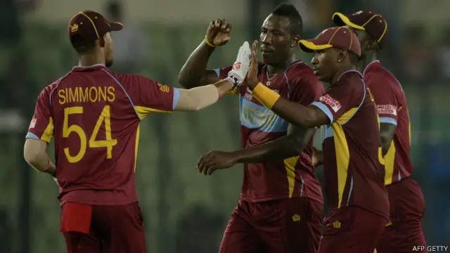 वेस्टइंडीज़ की टीम