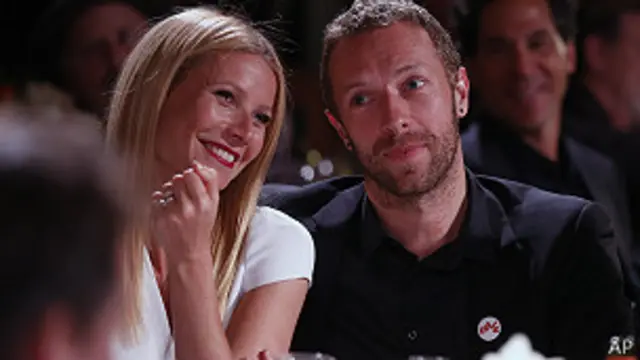 Gwyneth Paltrow y Chris Martin