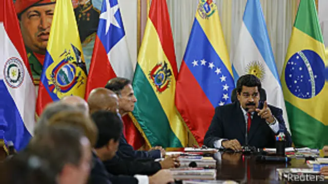 Nicolás Maduro y Unasur