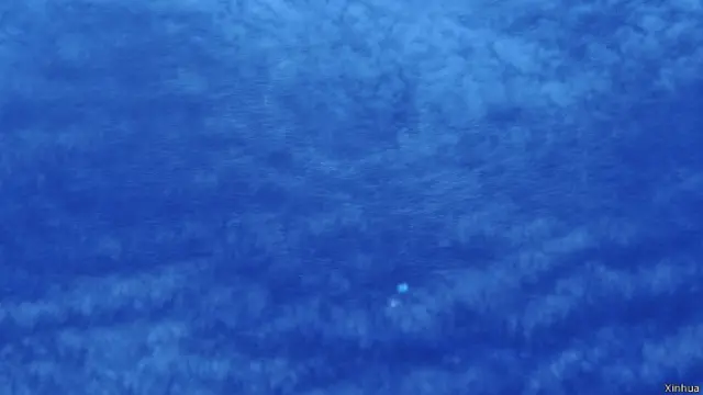 中国飞机在南印度洋发现疑似碎片目标（24/03/2014）