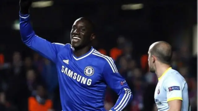 切爾西前鋒登巴•巴