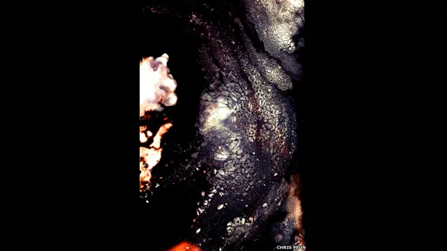 Chris Peun se inspirou em visita a planetário para fazer suas obras.