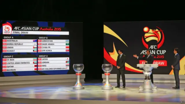 تیم ملی ایران، با امارات، قطر و بحرین در گروه سوم جام ملت‌های آسیا در استرالیا همگروه است