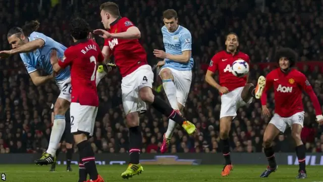 مانشستر سيتي يفوز على مانشستر يونايتد في الدوري