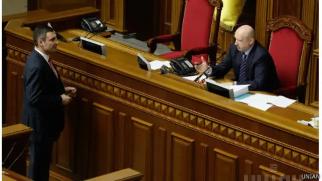 Кличко и Турчинов