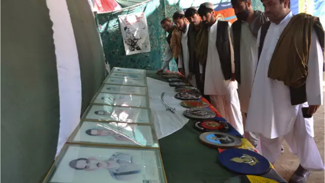 بلوچستان فیسٹول فرنٹیئر کور کے زیر اہتمام کیا جا رہا ہے جس میں پاکستان کے فوجی ہیروز کی تصویروں کی نمائش کی گئی۔ 