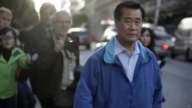 加州华裔参议员余胤良（Leland Yee）（26/03/2014）