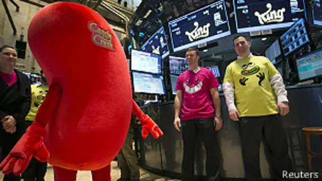 Candy Crush en Wall Street