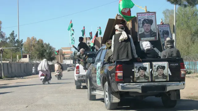 نمونه ای از مبارزات انتخاباتی در هلمند.