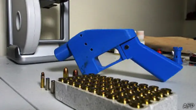 La impresión de armas en 3D ha generado polémica.