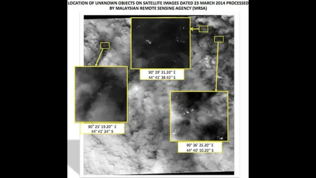 ये हैंडआउट फोटो मलेशियन रिमोट सेंसिंग एजेंसी की ओर से 27 मार्च को मुहैया कराई गई है. तस्वीरें 23 मार्च को एक फ्रांसीसी उपग्रह से ली गई थीं. 