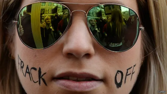 Protestas del fracking