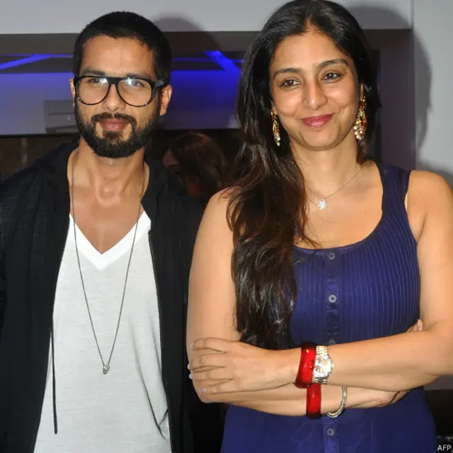 शाहिद कपूर और तब्बू