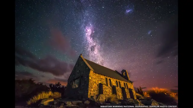 صور السماء في ليل نيوزيلندا