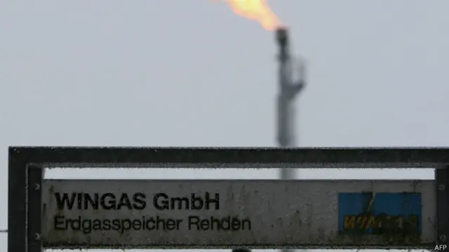 Usina de gás na Alemanha (AFP)