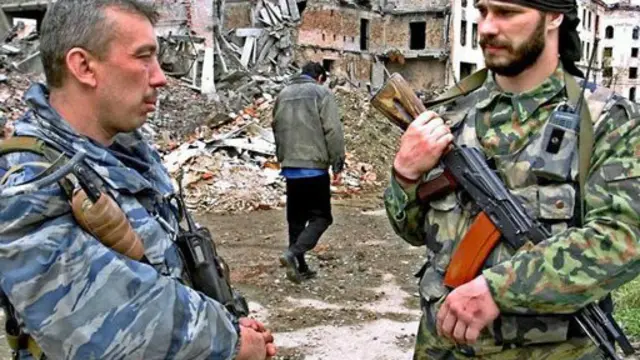 هزاران چچنی در جنگ کشته و صدها هزار نفردیگر از کشور خود فرارکردند