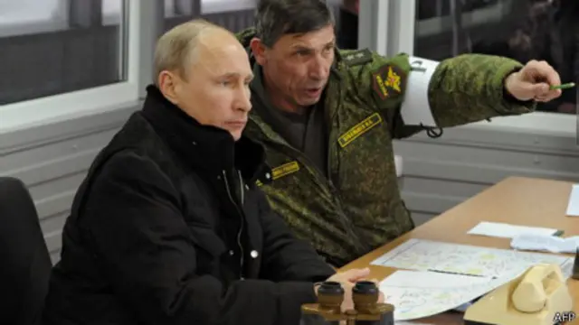 Ông Putin hiện đang đối diện sức ép lớn từ phương Tây về vấn đề Ukraine