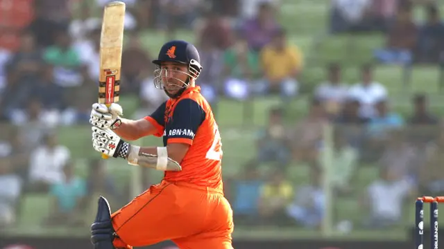 نیدرلینڈز کے ٹام کوپر نے کولی فائنگ میچ میں زبردست بیٹنگ کا مظاہرہ کیا تھا