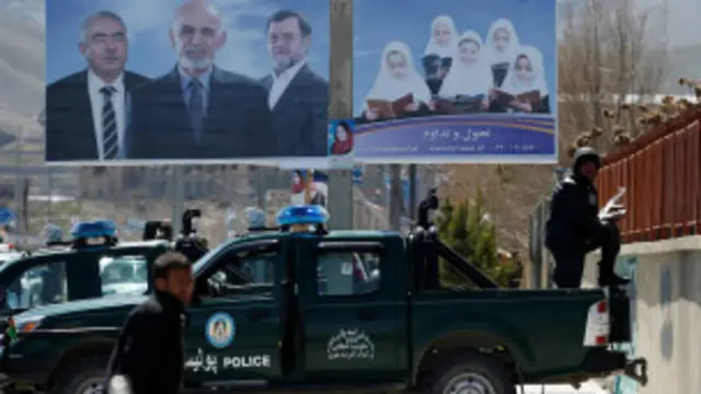 افغانستان میں صدارتی انتخاب کے موقع پر چار لاکھ سکیورٹی اہلکاروں کو تعینات کیا جائے گا