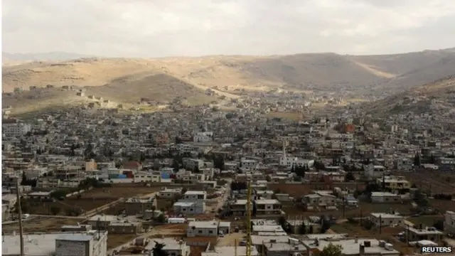 شهر عرسال در دره بقاع میزبان هزاران پناهنده سوری است