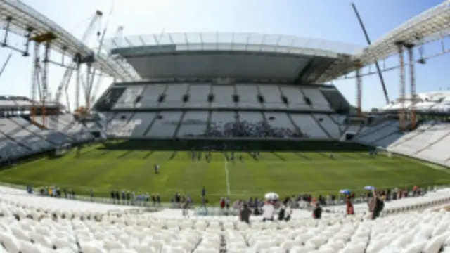 Arena Sao Paulo. AFP