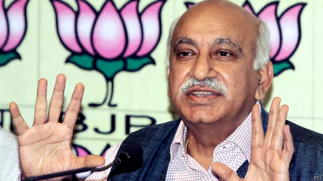 भाजपा सांसद एमजे अकबर.