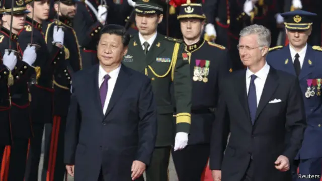 習近平訪問比利時期間還將首次訪問歐盟總部。