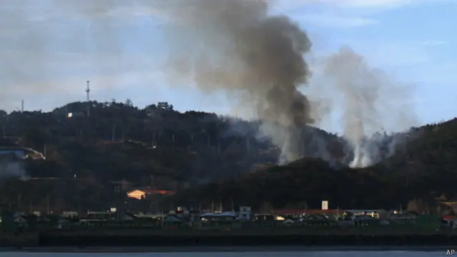 कोरिया, गोलीबारी