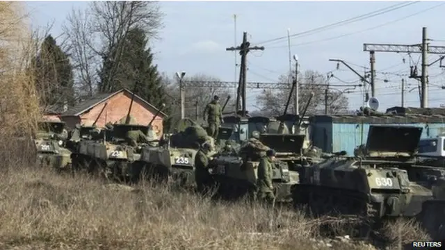 Nga từng dồn đông đảo quân về biên giới với Ukraine