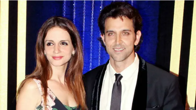 सुज़ैन रोशन के साथ ऋतिक