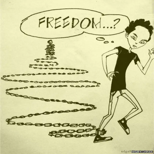 आज़ादी की एक स्केच