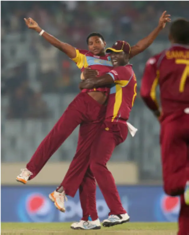 سیموئیل بدری نےپاکستان کے تین کھلاڑی آؤٹ کیے