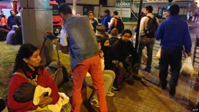 Terremoto no Chile | Crédito: AFP