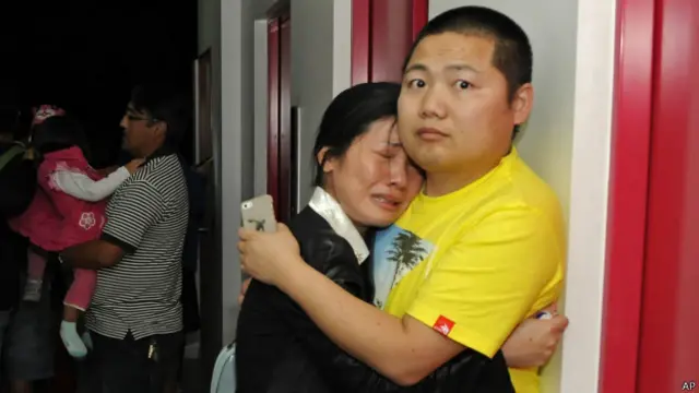 चिली में भूकंप प्रभावित लोग