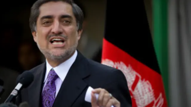 ඇෆ්ගනිස්තානයේ හිටපු විදේශ ඇමති ආචාර්ය අබ්දුල්ලා අබ්දුල්ලා