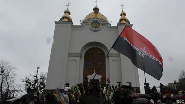 Похороны Музычко в Ровно