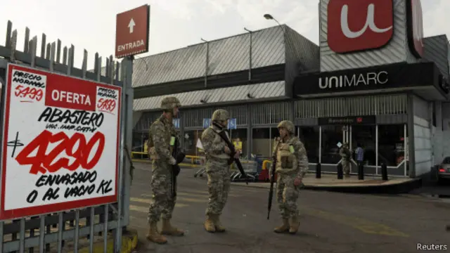 Военные в Чили