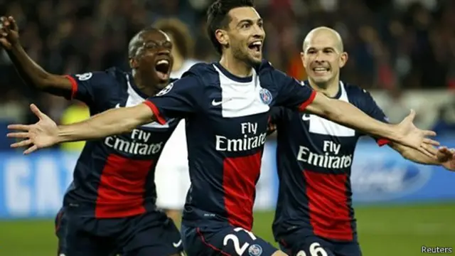 گل خاویر پاستوره نتیجه را سه بر یک به نفع پاری سن ژرمن کرد تا کار چلسی در بازی برگشت گره بخورد