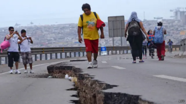 Gempa sebelumnya 8,2 skala richter menewaskan enam orang