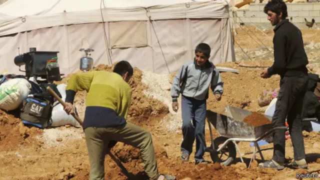 Беженцы из Сирии