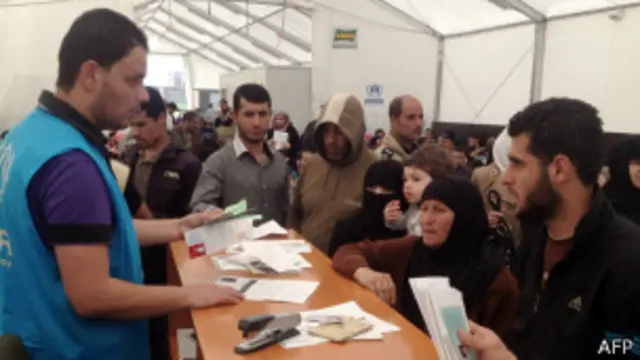 Беженцы из Сирии