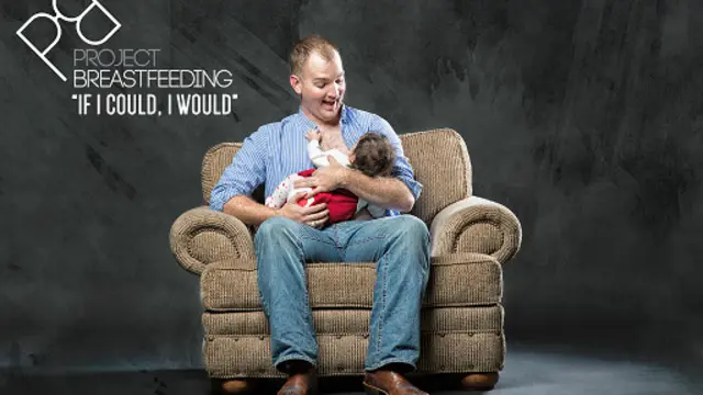 Imagem extraída da campanha Project Breastfeeding