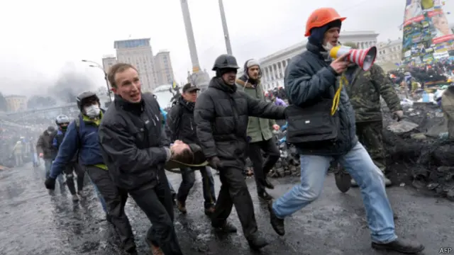 Столкновения в Киеве