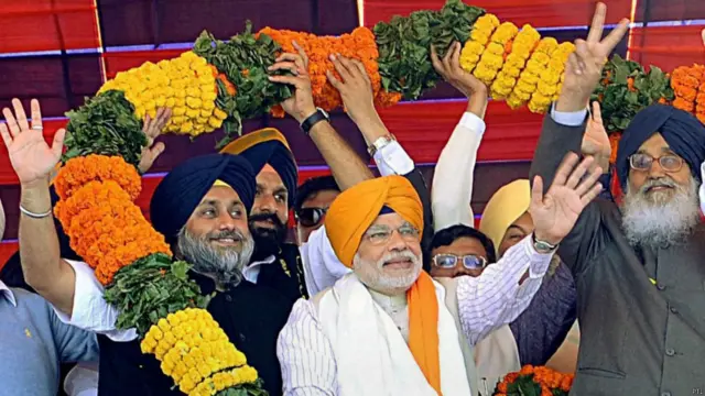 नरेंद्र मोदी, पंजाब में